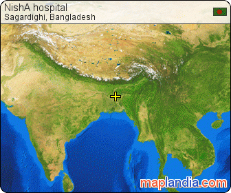 NishA hospital satellite map