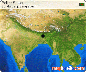 Police Station satellite map