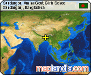 Sundargonj Amina Govt. Girls School satellite map