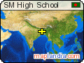 SM High School satellite map