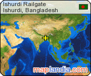 Ishurdi Railgate satellite map