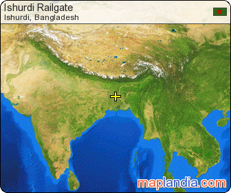 Ishurdi Railgate satellite map