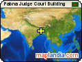 Pabna Judge Court Building satellite map