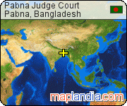 Pabna Judge Court satellite map