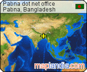 Pabna dot net office satellite map