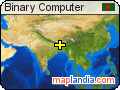 Binary Computer satellite map