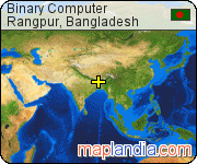 Binary Computer satellite map