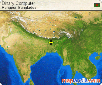Binary Computer satellite map