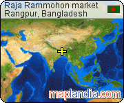 Raja Rammohon market satellite map