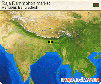 Raja Rammohon market satellite map
