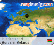 It is fantastic! satellite map