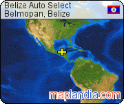 Belize Auto Select satellite map