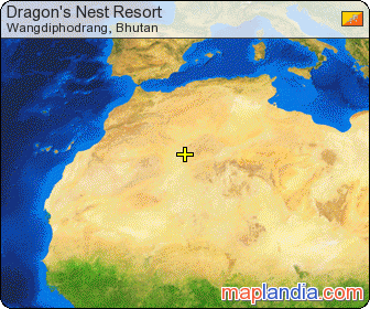 Dragon's Nest Resort satellite map