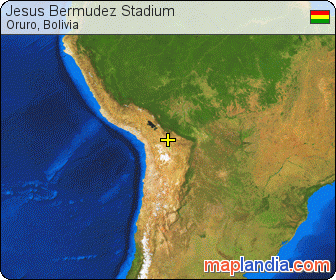 Jesús Bermúdez Stadium satellite map