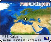 MSS Kalesija satellite map