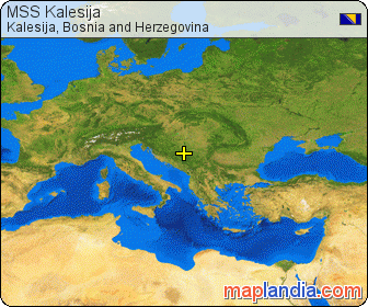 MSS Kalesija satellite map