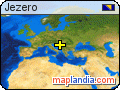 Jezero satellite map