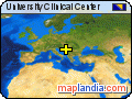 University Clinical Center  satellite map
