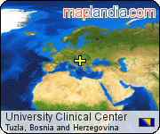 University Clinical Center  satellite map