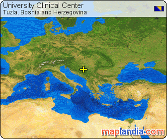 University Clinical Center  satellite map