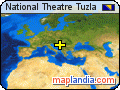 National Theatre Tuzla satellite map