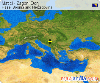 Matici - Zagoni Donji satellite map