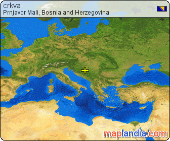 crkva satellite map