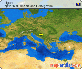 poligon satellite map