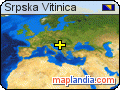 Srpska Vitinica satellite map