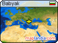 Babyak satellite map