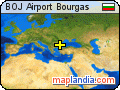 BOJ Airport Bourgas  satellite map