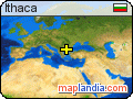 Ithaca satellite map