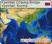 Kyeintali Chaung Bridge satellite map