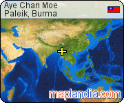 Aye Chan Moe satellite map