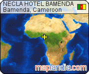 NECLA HOTEL BAMENDA satellite map