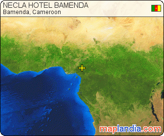 NECLA HOTEL BAMENDA satellite map