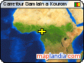 Carrefour Samtain à Kourom satellite map