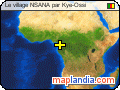 LE VILLAGE NSANA PAR KYE-OSSI satellite map