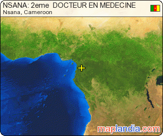 NSANA: 2ème  DOCTEUR EN MEDECINE  satellite map