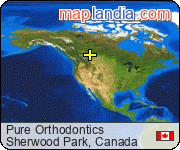 Pure Orthodontics satellite map