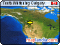 Teeth Whitening Calgary satellite map