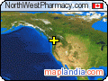 NorthWestPharmacy.com satellite map
