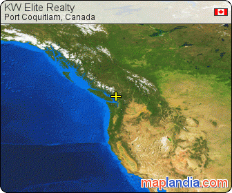 KW Elite Realty satellite map