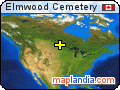 Elmwood Cemetery satellite map