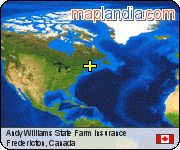 Andy Williams State Farm Insurance satellite map