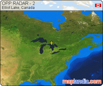 OPP RADAR - 2 satellite map