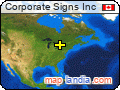 Corporate Signs Inc satellite map