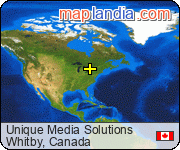 Unique Media Solutions satellite map