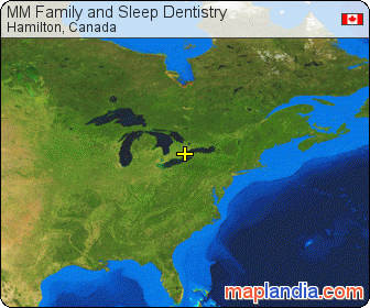MM Family and Sleep Dentistry satellite map