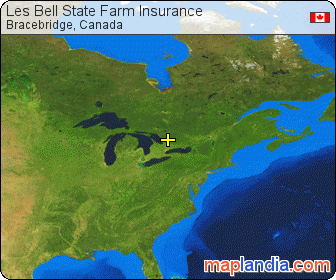 Les Bell State Farm Insurance satellite map